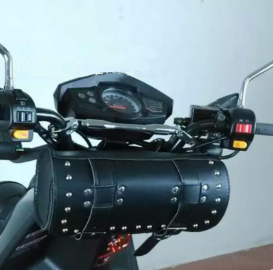 New Black Prince039s Car Motorcycle Saddle Bags Cruiser Tool Bag Luggage Handle Bar Bag Tail Bags Pacote Motos