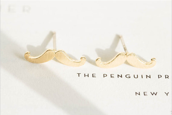 2018 Fashion the latest elements Gold-color stud earring Prom unique fun mustache stud earrings women silver
2018 Fashion the latest elements Gold-color stud earring Prom unique fun mustache stud earrings women silver