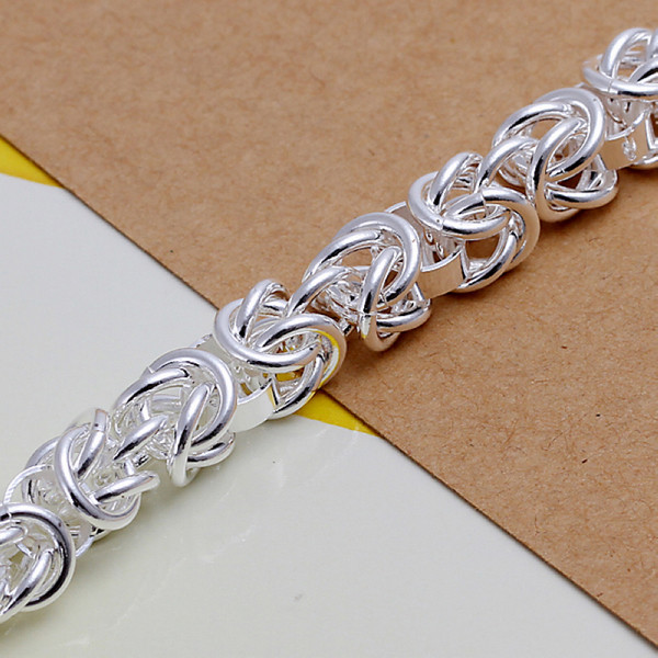 Hot sale best gift 925 silverLeading Shrimp Buckle Bracelet DFMCH073, brand new fashion 925 sterling silver plated Chain link bracelets