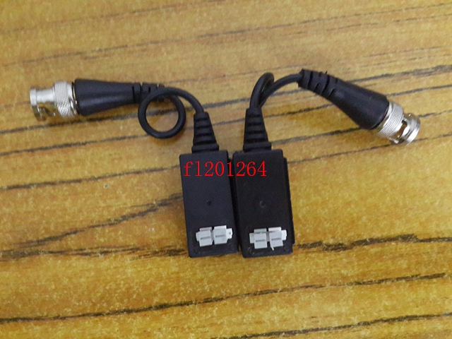 600pcs(300pairs) FreeShipping High Quality HD CVI/TVI/AHD Passive Single Channel Video Balun Cable Male BNC to UTP CAT 5/5e/6