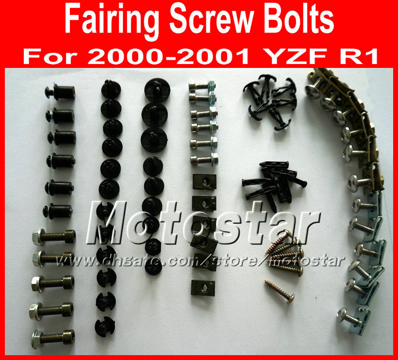 New professional Motorcycle Fairing screw bolts set for YAMAHA 2000 2001 YZFR1 YZF R1 00 01 black aftermarket fairings bolt screws parts
New professional Motorcycle Fairing screw bolts set for YAMAHA 2000 2001 YZFR1 YZF R1 00 01 black aftermarket fairings bolt screws parts