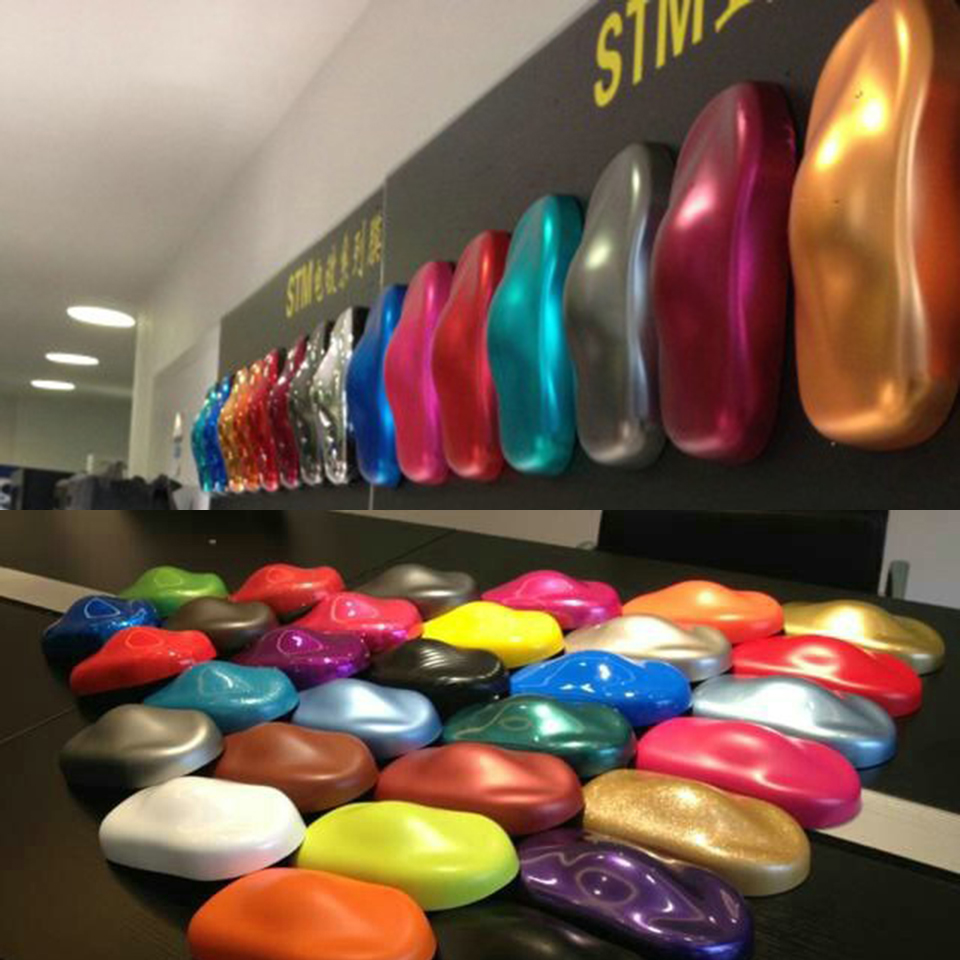 Professional 3D Car Wrap Color Sample Model, 10x20cm Swatch Card to Boost Your Sales, Prevent Color Mismatch for Vinyl, Plastidip & Hydrographic Films