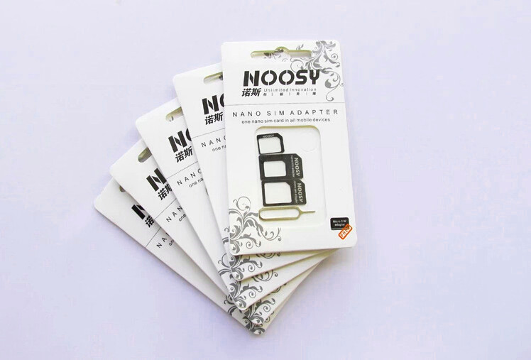NOOSY Nano & Micro & Standard Sim Card Convertion Converter Nano Sim Adapter Micro sim Card For Iphone 6 Plus All Mobile Devices S10
NOOSY Nano & Micro & Standard Sim Card Convertion Converter Nano Sim Adapter Micro sim Card For Iphone 6 Plus All Mobile Devices S10