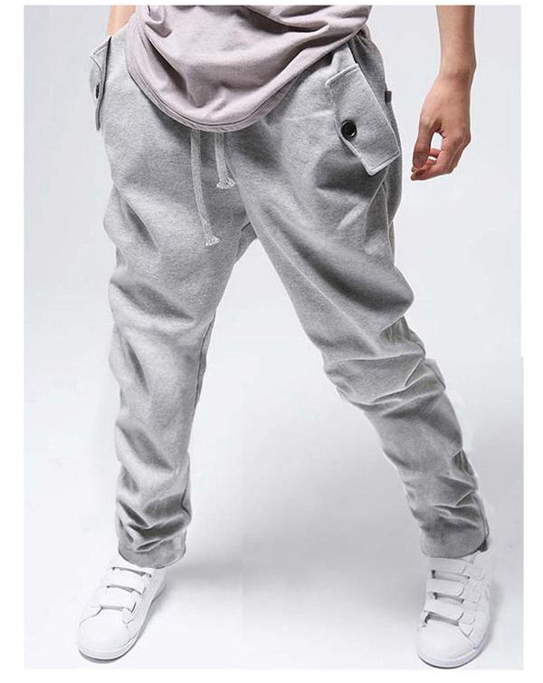 Wholesale-Cargo jogging men sweatpants cotton men's hip hop sports harem jogger Cool Harempants mens Joggers Drawstring sweat pants