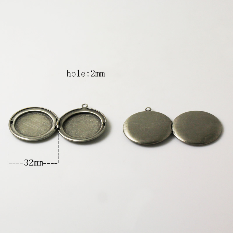 Beadsnice round photo locket cheap brass locket findings custom photo locket mothers day gift wholesale free shipping ID 18865