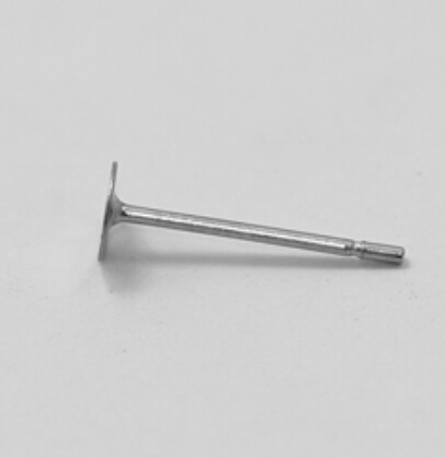 4mm Head Pins earring findings accessories Earring Pins Base earring part diy stick nickle free Stainless steel ear post 200pcs/lot YY000674