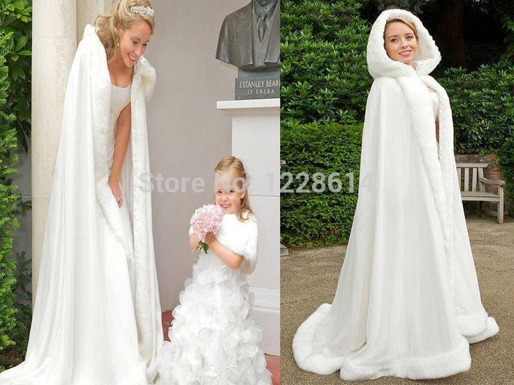 Stunning 2016 New Cheap Hooded Bridal Cape Ivory White Wedding Cloaks Faux Fur Perfect For Winter Wedding Bridal Wraps Bridal Cape Jacket
Stunning 2016 New Cheap Hooded Bridal Cape Ivory White Wedding Cloaks Faux Fur Perfect For Winter Wedding Bridal Wraps Bridal Cape Jacket