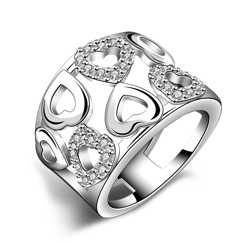 Free Shipping New 925 Sterling Silver fashion jewelry Hollow heart-shaped with Diamond With Pave zircon ring hot sell girl gift 1755
Free Shipping New 925 Sterling Silver fashion jewelry Hollow heart-shaped with Diamond With Pave zircon ring hot sell girl gift 1755