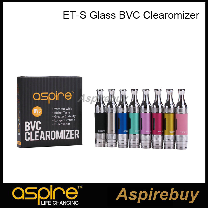Aspire ET-S BVC Tank 3ml ETS BVC Atomizer Glass Clearomizer with Aspire BVC Coil Head Pyrex Glass Tube 5pcs/Pack 100% Original
Aspire ET-S BVC Tank 3ml ETS BVC Atomizer Glass Clearomizer with Aspire BVC Coil Head Pyrex Glass Tube 5pcs/Pack 100% Original