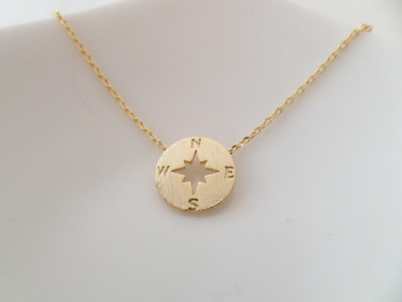 30PCS Tiny Small Compass Bracelets Simple North South Bracelets Coin Disc Circle Round Disk Direction Bracelets