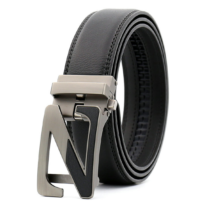 New High luxury designers Men&#039;s Z Alloy agio automatic buckle black belt Designer Belts of men jeans belt от DHgate WW