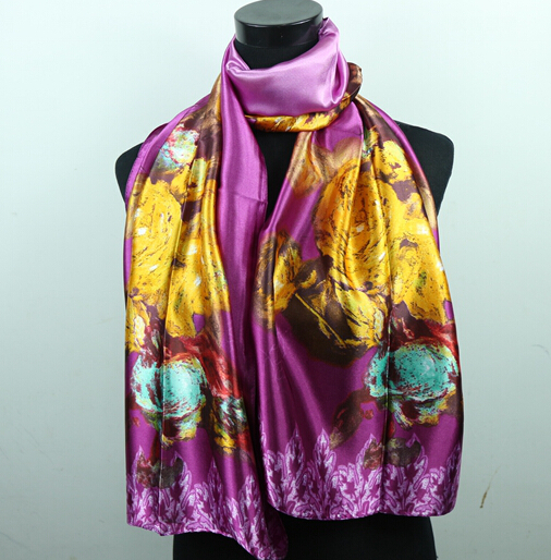 1pcs Gold Teal Flower Hot Pink Women's Fashion Satin Oil Painting Long Wrap Shawl Beach Silk Scarf 160X50cm
1pcs Gold Teal Flower Hot Pink Women's Fashion Satin Oil Painting Long Wrap Shawl Beach Silk Scarf 160X50cm