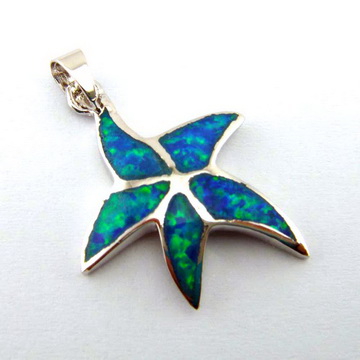 fashion pendant mexican opal pendant