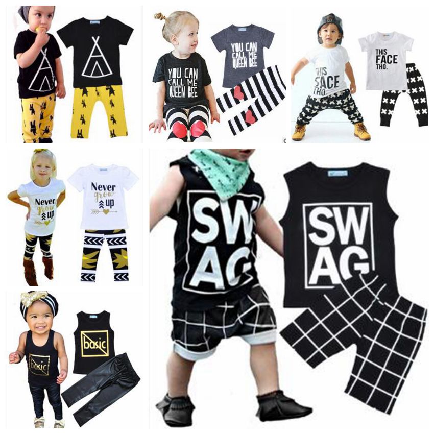 Baby Clothes Kids Striped Letter T Shirts Pants Outfits Boys Grid Cross Tops Pants Suits Never Grow UP Cartoon Fashion Kids Clothing B3559, 03
Baby Clothes Kids Striped Letter T Shirts Pants Outfits Boys Grid Cross Tops Pants Suits Never Grow UP Cartoon Fashion Kids Clothing B3559, 03