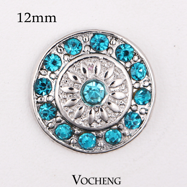Vocheng Noosa Interchangeable Jewelry Accessories Silver Plated 12mm Small Ginger Snaps Charms Blue Crystal Buttons Jewelry (Vn-372)
Vocheng Noosa Interchangeable Jewelry Accessories Silver Plated 12mm Small Ginger Snaps Charms Blue Crystal Buttons Jewelry (Vn-372)
