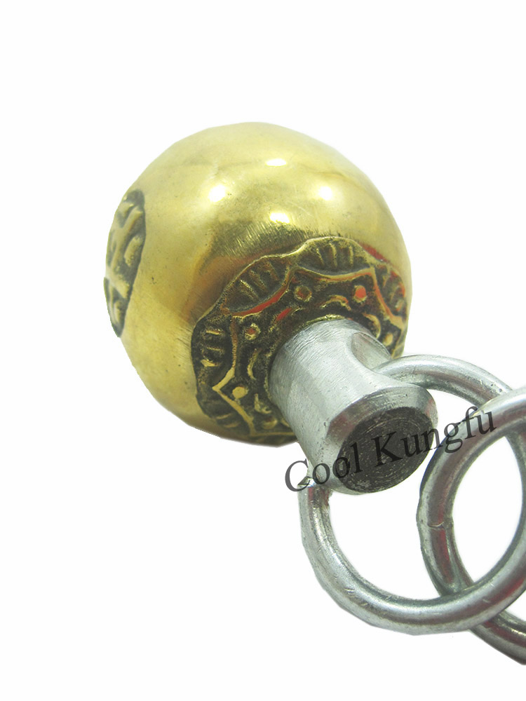 Copper meteor hammer Chinese martial art Wushu Kung Fu012