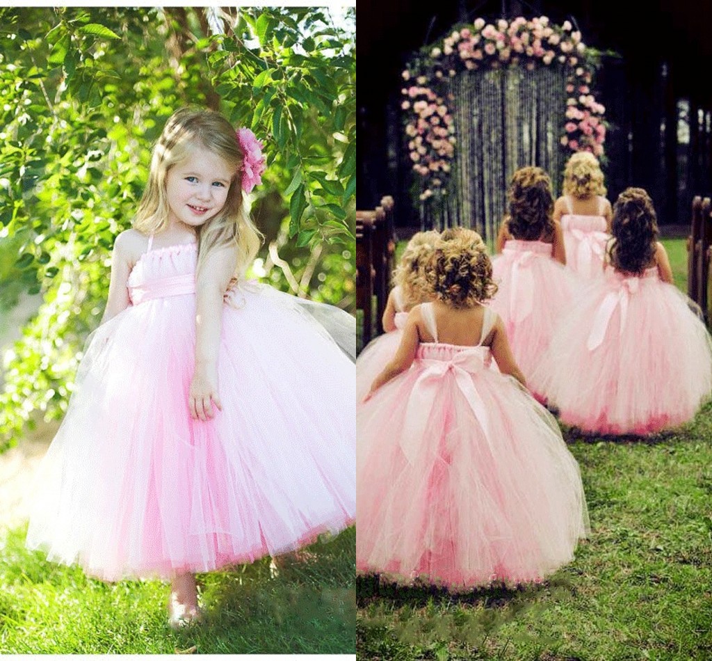 Princess Pink Lovely Flower Girls' Dresses 2018 Ball Gown Ankle Length Halter Tutu Dress Formal Party Gown Girl Pageant Gowns For wedding, White
Princess Pink Lovely Flower Girls' Dresses 2018 Ball Gown Ankle Length Halter Tutu Dress Formal Party Gown Girl Pageant Gowns For wedding, White