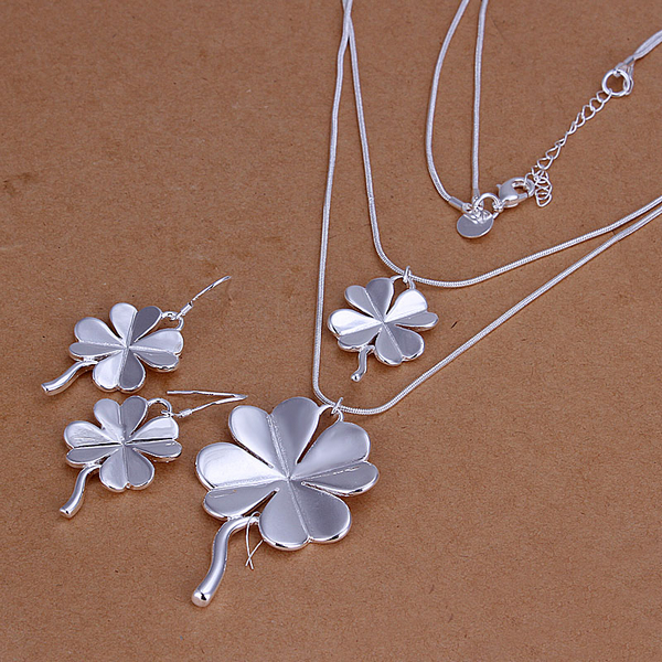 High grade 925 sterling silver Starfish three-piece jewelry set DFMSS175 brand new Factory direct 925 silver necklace earring ring