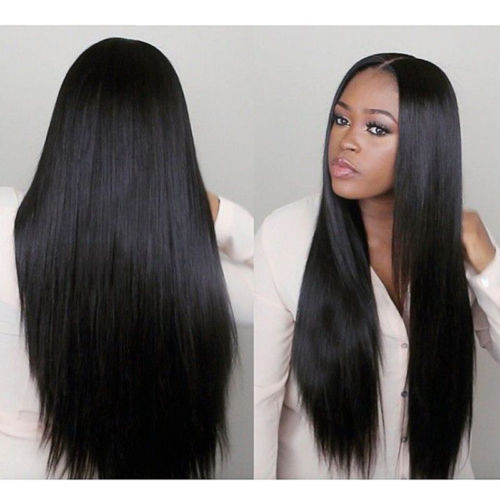 150% density hd Front Human Hair 360 Lace frontal Wig 8A silky straight Full Wigs For Black Women diva1