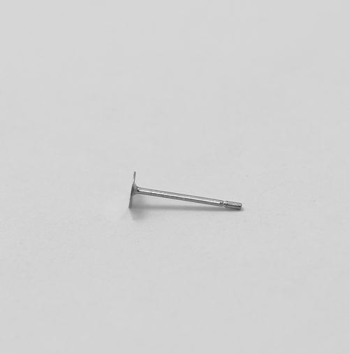 4mm Head Pins earring findings accessories Earring Pins Base earring part diy stick nickle free Stainless steel ear post 200pcs/lot YY000674