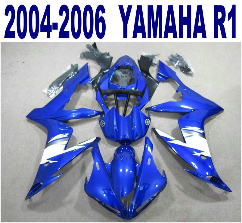 Injection molding new fairing kit for YAMAHA YZF-R1 04-06 blue white black bodywork fairings set yzf r1 2004 2005 2006 YQ11 +7 gifts, Same as the picture shows
Injection molding new fairing kit for YAMAHA YZF-R1 04-06 blue white black bodywork fairings set yzf r1 2004 2005 2006 YQ11 +7 gifts, Same as the picture shows