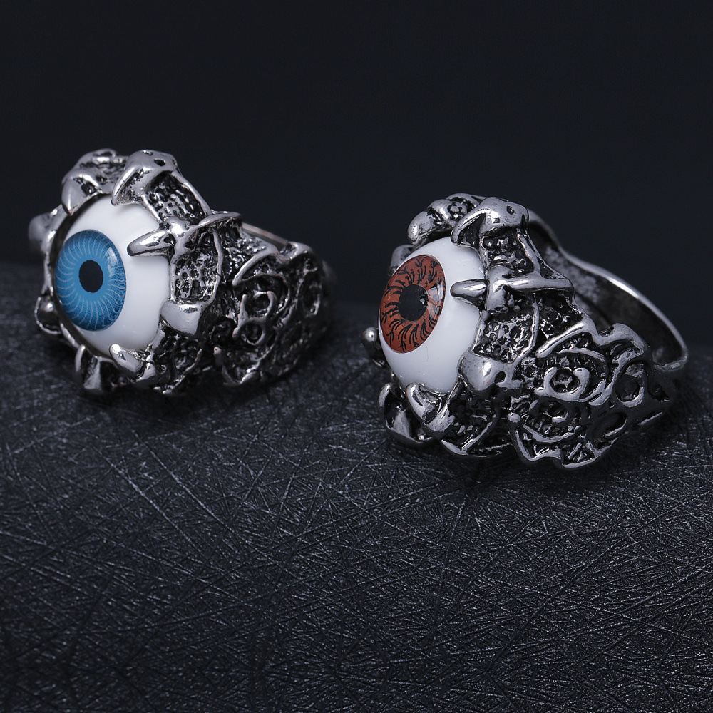 Wholesale Unisex Punk Retro Dragon Claw Red Evil Eye Skull Stainless Steel Biker Ring
Wholesale Unisex Punk Retro Dragon Claw Red Evil Eye Skull Stainless Steel Biker Ring
