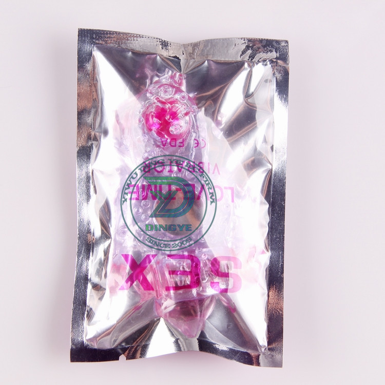151206 Penis Rings Vibrating Cock Ring Double Stimulators Adult Sex toys Sex Products