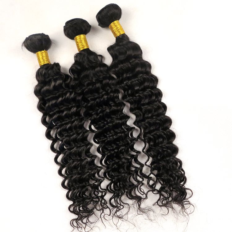 Virgin Brazilian Hair Bundles Human Hair Weaves Deep Curly Wefts 8-34inch Unprocessed Peruvian Malaysian Indian Mongolian Hair Extensions, Natural color
Virgin Brazilian Hair Bundles Human Hair Weaves Deep Curly Wefts 8-34inch Unprocessed Peruvian Malaysian Indian Mongolian Hair Extensions, Natural color