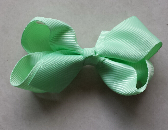 New Hair Bows with bobbles Alligator Clips ponytails Elastic Baby Hairwear Ribbon bows flower hairband accessories PJ5201