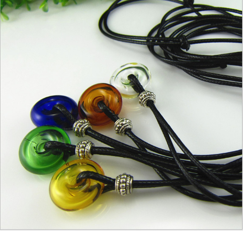 Diffuser Glass Pendant Leather Necklace Aromatherapy Car Fresher Essential Perfume Oil Bottle Pendant Peaceful pefume necklace NE849
Diffuser Glass Pendant Leather Necklace Aromatherapy Car Fresher Essential Perfume Oil Bottle Pendant Peaceful pefume necklace NE849