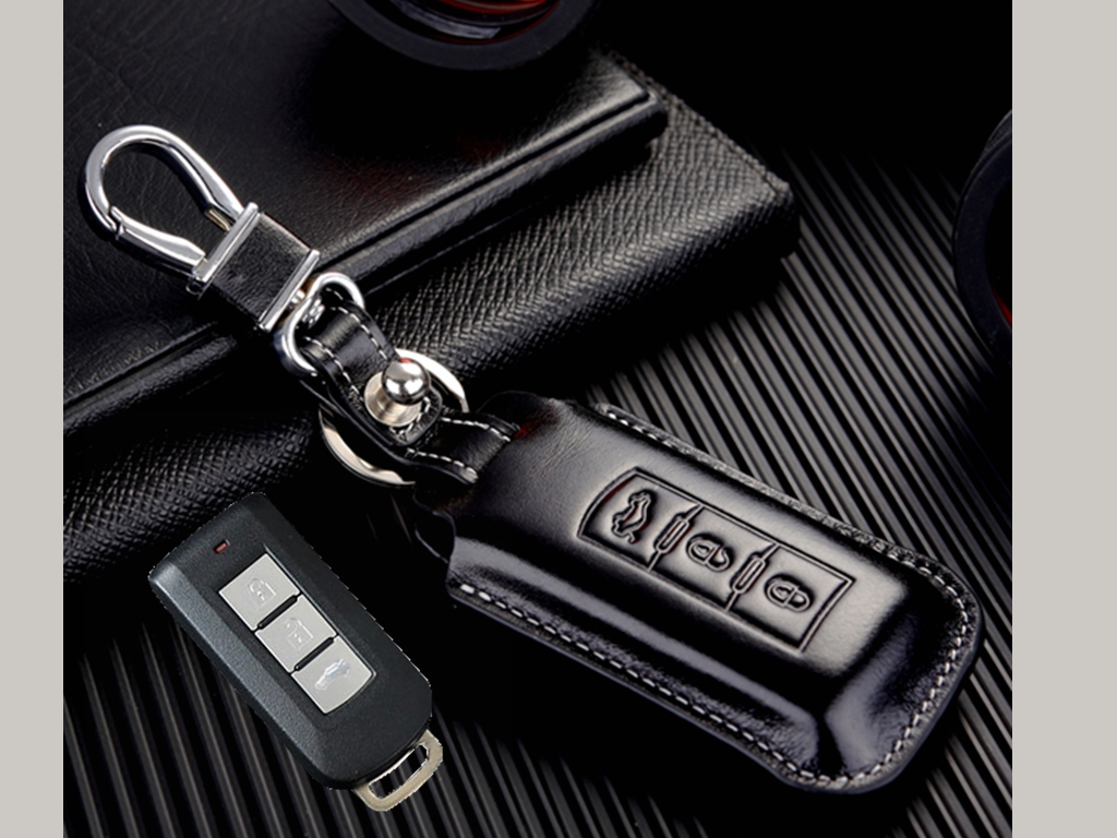 Genuine Leather Key fob Cover for Mitsubishi Outlander ASX RVR Mirage Montero Sport Smart Remote Key Case Holder Accessories
Genuine Leather Key fob Cover for Mitsubishi Outlander ASX RVR Mirage Montero Sport Smart Remote Key Case Holder Accessories