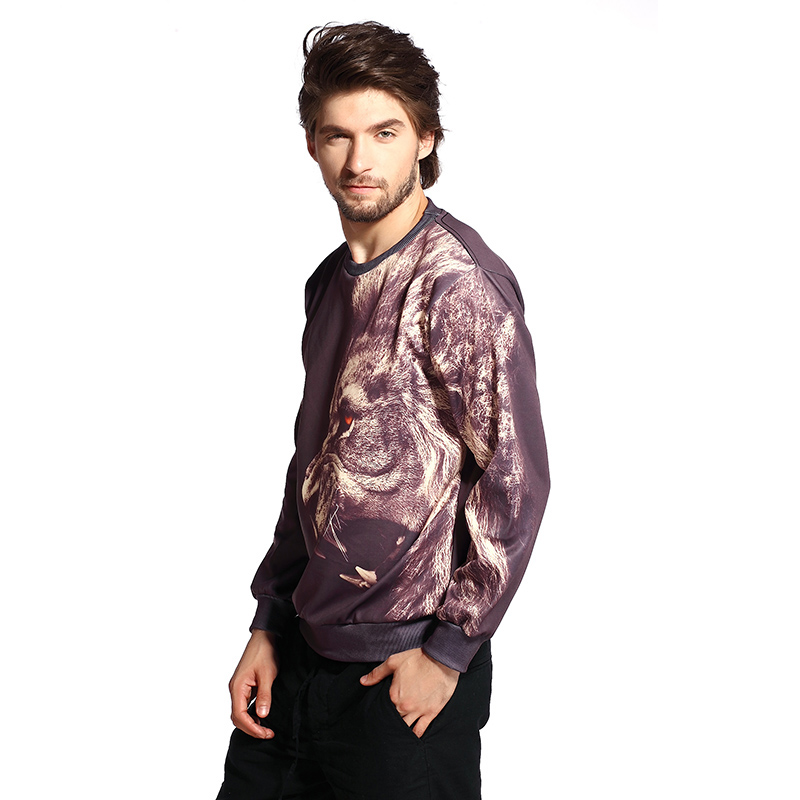 FG 1509 Raisevern new harajuku print animal tiger pullover 3d hoodies sweatshirt sudaderas tops clothes mens casual autumn streetwear