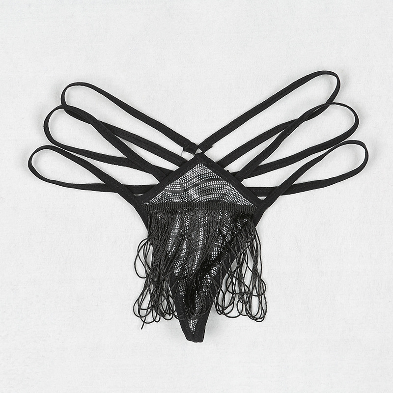 Women Sexy Erotic Thongs Bandage Intimates Briefs G String Lingerie Panties Underwear Lace Transparent G-string Low Waist Hips Underwear, Black
Women Sexy Erotic Thongs Bandage Intimates Briefs G String Lingerie Panties Underwear Lace Transparent G-string Low Waist Hips Underwear, Black