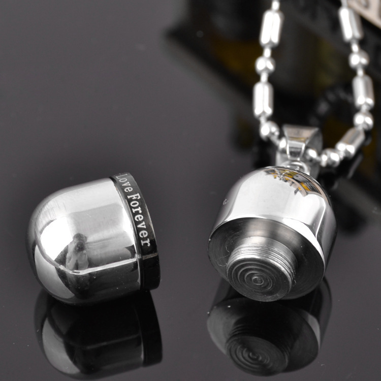 high qualty openable Stainless Steel love forever Memorial Cremation Ashes Urn Pill Pendant capsule Necklace Keepsake Men Women Jewelry urn
high qualty openable Stainless Steel love forever Memorial Cremation Ashes Urn Pill Pendant capsule Necklace Keepsake Men Women Jewelry urn