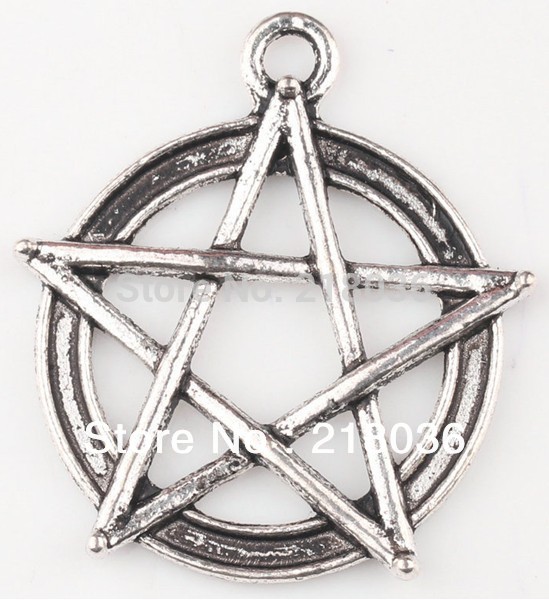 Fashion Vintage Tibetan Silver Pentagram Gothic Wicca Paga Alloy Charm Pendant For Bracelet Jewelry Findings Girls Bijoux M789
Fashion Vintage Tibetan Silver Pentagram Gothic Wicca Paga Alloy Charm Pendant For Bracelet Jewelry Findings Girls Bijoux M789