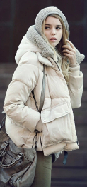 Wholesale-Free Shipping 2015 New Women Winter Duck Down Coat  Dress Big Yards Casual Thick Down Jacket Short Paragraph Size XS-XXL