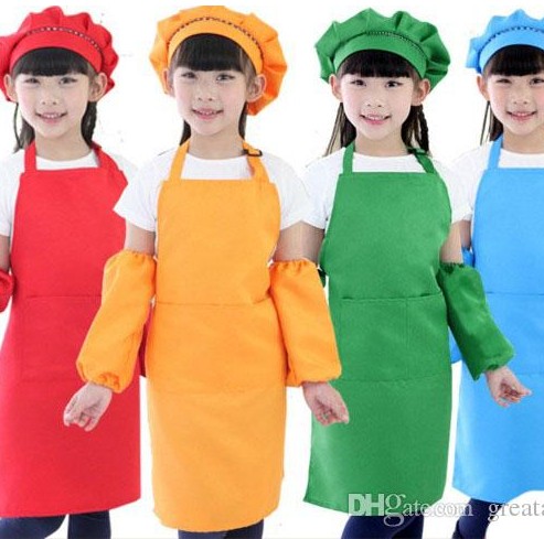 10 Colors Kids Aprons Pocket scarft Cooking Baking Art Painting Kids Kitchen Dining Bib Kitchen Supplies free shipping
10 Colors Kids Aprons Pocket scarft Cooking Baking Art Painting Kids Kitchen Dining Bib Kitchen Supplies free shipping