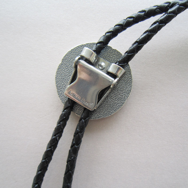 Original Antique Real Silver Plated Celtic Knot Bolo Tie Necklace BOLOTIE-070SL Free Shipping Brand New In Stock