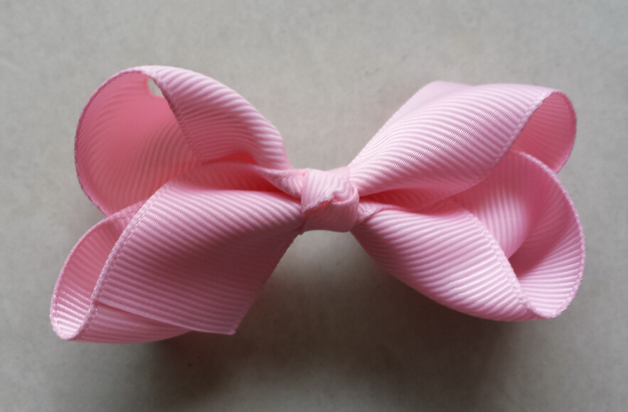 New Hair Bows with bobbles Alligator Clips ponytails Elastic Baby Hairwear Ribbon bows flower hairband accessories PJ5201