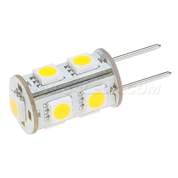! Led G6.35 Bulb Gy6.35 9leds Smd 5050 198lm Dimmable 12vdc 12vac 24vdc