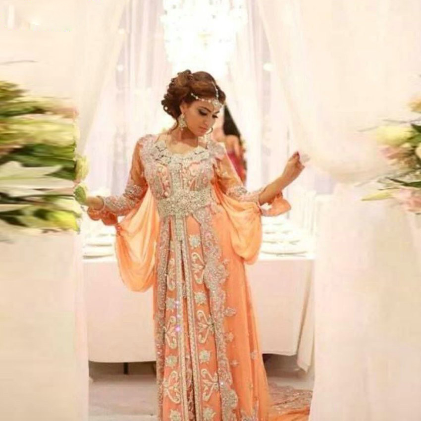 Elegant Coral Chiffon Abaya Kaftan Caftan Dubai Evening Dress Beaded Crystal A-Line Long Sleeve Arabic Prom Dresses Party Gowns, Burgundy
Elegant Coral Chiffon Abaya Kaftan Caftan Dubai Evening Dress Beaded Crystal A-Line Long Sleeve Arabic Prom Dresses Party Gowns, Burgundy
