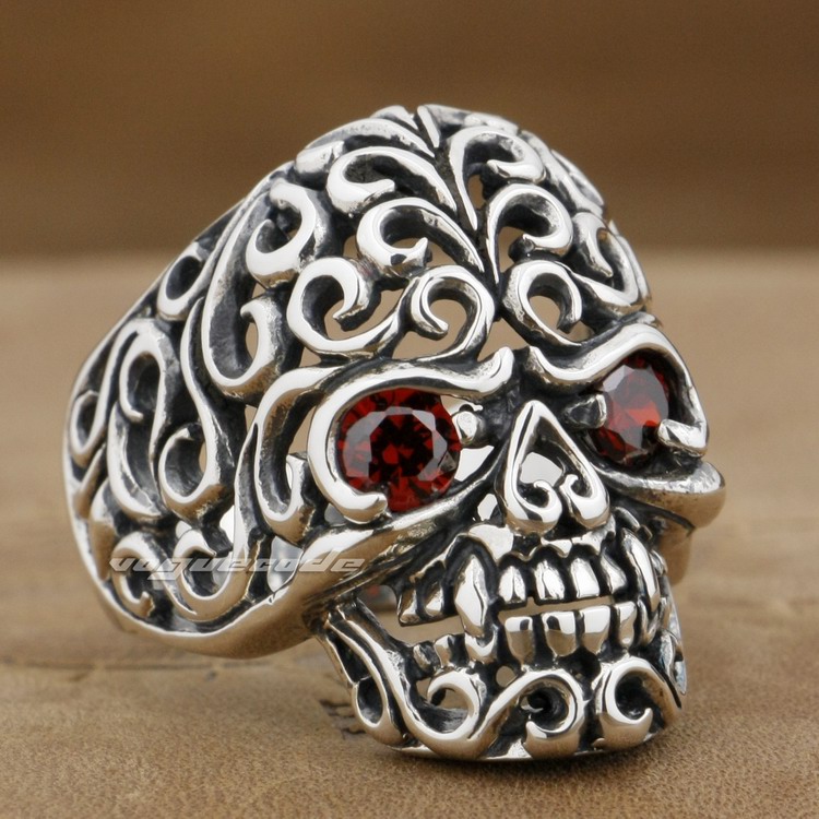 Flourish Swirls Skull 925 Sterling Silver Mens Rocker Ring 9G002A Mens Jewellery US Size 8~14 Free Shipping
Flourish Swirls Skull 925 Sterling Silver Mens Rocker Ring 9G002A Mens Jewellery US Size 8~14 Free Shipping