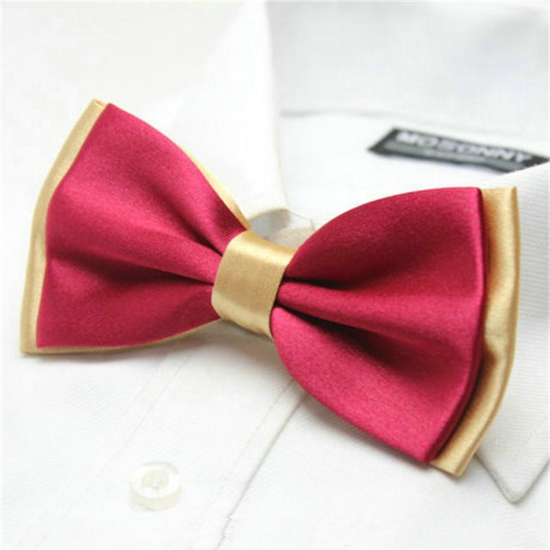 pure bow tie double color solid adult bowknot polyester butterfly for men business wedding 2pcs
pure bow tie double color solid adult bowknot polyester butterfly for men business wedding 2pcs