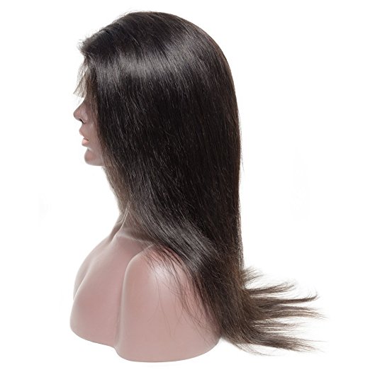 360 Human Hair Full Lace Wig For Black Women Real 100% Virgin smooth silky 130% Denisty hd invisible frontal wigs bone straight diva1