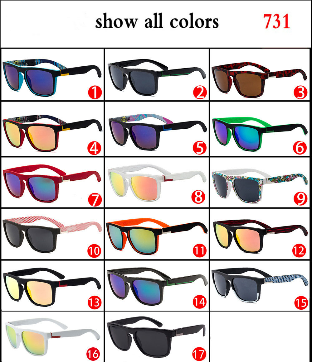 731 fashion sports riding sunglasses, square simple models, fashion a variety of styles of high quality sunglasses wholesale 
731 fashion sports riding sunglasses, square simple models, fashion a variety of styles of high quality sunglasses wholesale