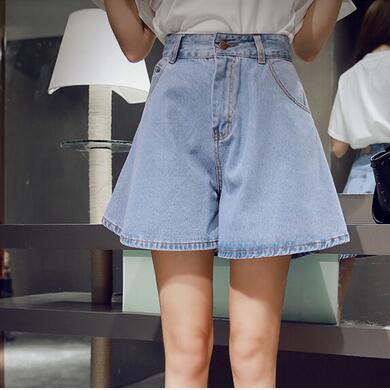 Fashion Comfortable Summer Casual Women Lady Retro Denim middle waist Shorts Pants Blue Loose Jeans Shorts, Light blue
Fashion Comfortable Summer Casual Women Lady Retro Denim middle waist Shorts Pants Blue Loose Jeans Shorts, Light blue