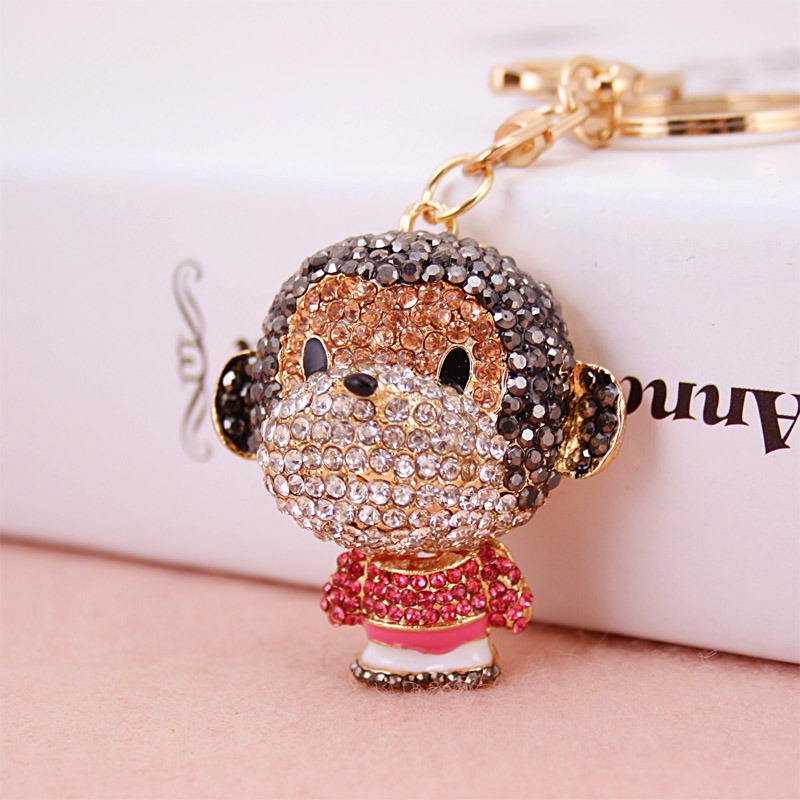 Fashion Key ring holder,cute Monkey key chains,Purse/handbag Charms,Nice Gift Real Gold Plated Alloy Keyring,free shipping
Fashion Key ring holder,cute Monkey key chains,Purse/handbag Charms,Nice Gift Real Gold Plated Alloy Keyring,free shipping