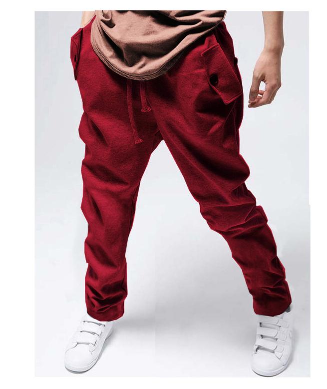 Wholesale-Cargo jogging men sweatpants cotton men's hip hop sports harem jogger Cool Harempants mens Joggers Drawstring sweat pants