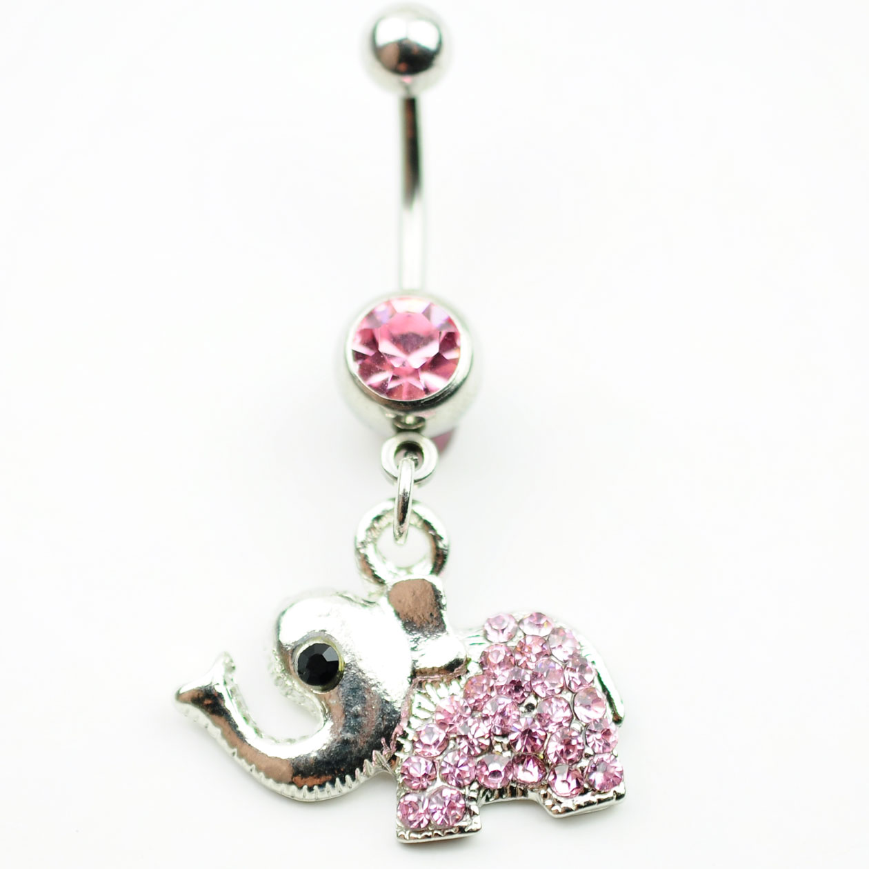 YYJFF D0158 ( 3 colors ) elephant style jewelry body piercing belly navel ring