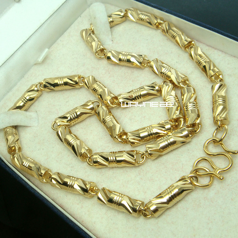 18K GOLD FILLED MENS WOMEN'S FINISH Solid CUBAN LINK NECKLACE CHAIN 55cm L N299265I
18K GOLD FILLED MENS WOMEN'S FINISH Solid CUBAN LINK NECKLACE CHAIN 55cm L N299265I